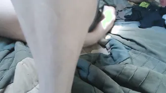 Showing Off my Husband with a new Dildo while hes at Work