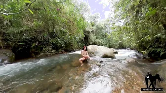 River Fairy Takes Advantage of a Tourist