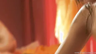 Blonde Hot Stroking Gigantic Penis Grind Experience