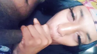 Blowing Stepson Huge Cock for a Gigantic Cum Load