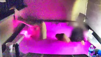 Fun into goddess hot tub gets anally fisted