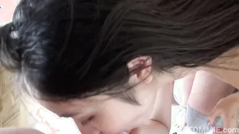 Good eastern Teenagers Getting a Cummed at Home