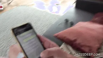 3 WAY: beauty from ITALY BRINGS FRIEND WITH HER MISSDEP.com