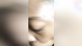 Incredible Sexy Black Goddess THROATFUCKED BY big black dick *sloppy*