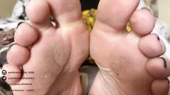 Fem Dom Kinky Toes Cleaning for my Subby Bf (Preview/Teaser)