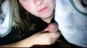 Deep Suck porn video – Adorable BBW Sucking Off On A Unshaved Penis Then Swallowing Cum