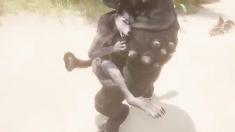 Wild Life / Rasha Wolf Furry sluts getting a Long Penis