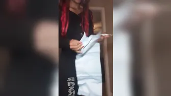 Spit Spit Spit and more Spit with Peeing and Booty Winking
