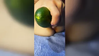 Anal Peeing Squirt Cucumber Private