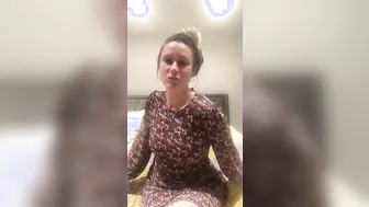 Mummy catches you sniffing her underwear