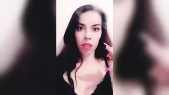 Smoking 7 Cigarettes Hot bimbos its Extrem Smoker SFW