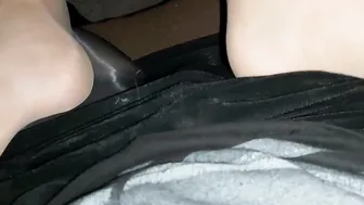 Cock Dick porn video – The Panties Lovers - Toejob Foreplay Cocksucker