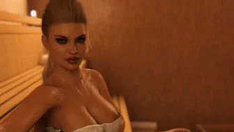 Twitch porn video – Dreams of Desire Holidays #3 - babe Blonde Shows Big Titties at the Sauna. by Davys1998
