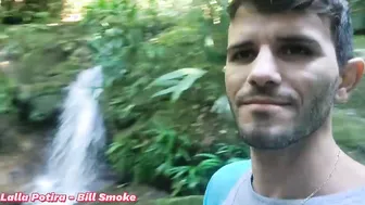 I took the new 1 to go hiking inside the forest. And