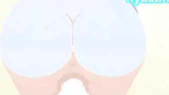 Jean Getting Jizzed at the Beach