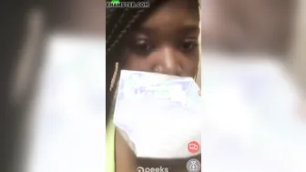 Into the WC follow her