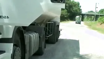 French Nadine boned by a trucker