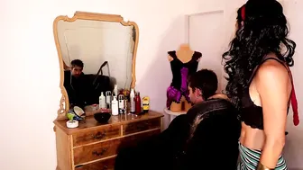 Hot Hairdresser Have Sex with Costumer (Role Play) Part1