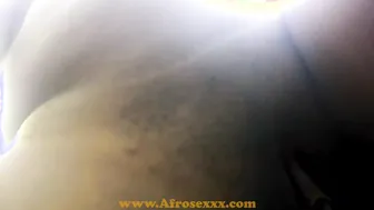 Voluptuous Hooters African Snatch Screwed into a Park
