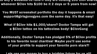 $CLOV Part 11/22 Destiny Cruz Showers before Sucking Off Doctor Tampa  Masturbating @ Quarantine Exam