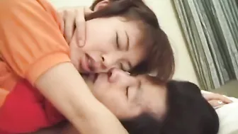 hot Minx Hikaru Hinata enjoys Making Out and a Rough Fucking inside Bed