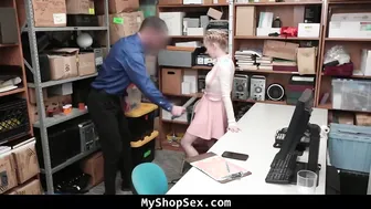 Crying porn video – Barely Legal Thief Caught Boned and Released
