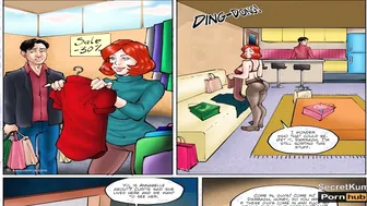 Annabelles new Life Pt. five - first Day on the Job Screwed by CEO and Secretary