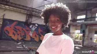 GERMAN SCOUT - AFRICAN mom ZAAWAADI OUTDOORS PICKUP SEX FOR