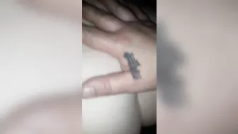 Strapped down from behind