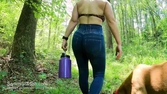 Huge Booty inside Tight Jeans