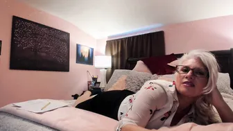 Curvy mom Rosie: Professor College Girl Study Date Turns Sensual