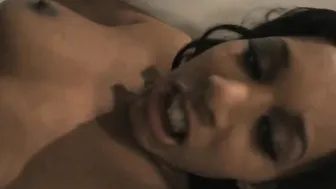 African Bombshell is on her knees sucking off african penis