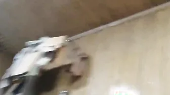 Bimbo Cousin Blows Her Brothers Dick Passionately When Left Home Alone