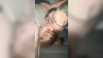 Head Deep Throat Cum on Face