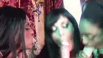 chick Massage - Jada Fire Carmen Hayes  Katja Kassin Banged while Avy Lee Roth Watches from her Cage