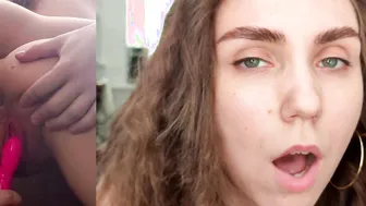 Adorable bimbos Masturbates inside Anal and Getting Vibro Orgasm