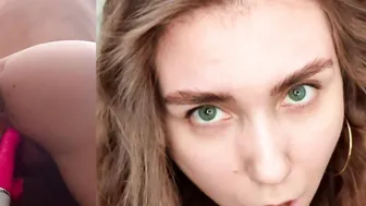 Adorable bimbos Masturbates inside Anal and Getting Vibro Orgasm