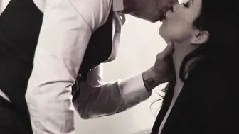 Bignipple oriental mistress tugging and sucking off before fucking boyfriend