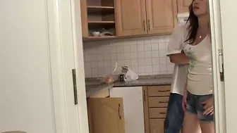 Ops dude caught young mistress rides oldman penis