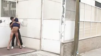 Spanish skank humiliated inside outdoors