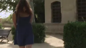 Spanish skank humiliated inside outdoors