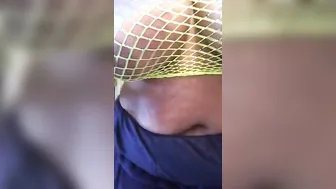 Solo bbw black gets naked fully nude  BOUNCE gigantic titties
