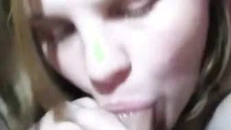 Fiance Relaxing Another Dude Sucking Off His Cock  Swallowing Cum