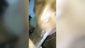 Choking on a Huge Cock