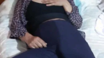First time my wifeys sister liking to the fullest with my hispanic