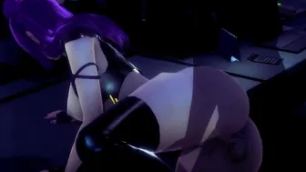 [LEAGUE OF LEGENDS] KDA KaiSa Plays with her Fans (3D PORN 60 FPS)