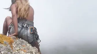 Hat porn video – Rock Climbing PUBLIC adventure - Sexiest cunt with mouth on earth REVERSE COWGIRL me