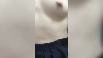 【中はダメですよ】輩に騎乗位でうっかり中出ししちゃった