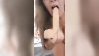 Nudist Women Talking and Toy Having Fun with only Ankle Socks on