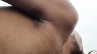 Lesbo womanfucking slim boy with gigantic cock